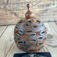 SOLD. VD2277 Vintage turned Australian BANKSIA POD potpourri HOME DECOR