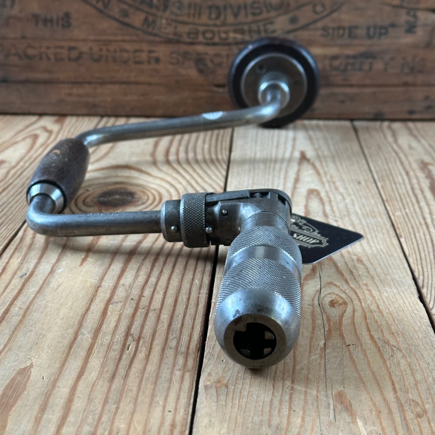 H2430 Vintage FLOTT 4 chuck BRACE drill