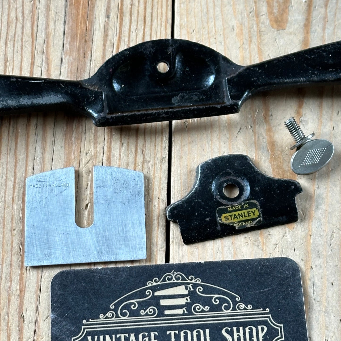 D2047 Vintage STANLEY England No:63 convex SPOKESHAVE Spoke shave