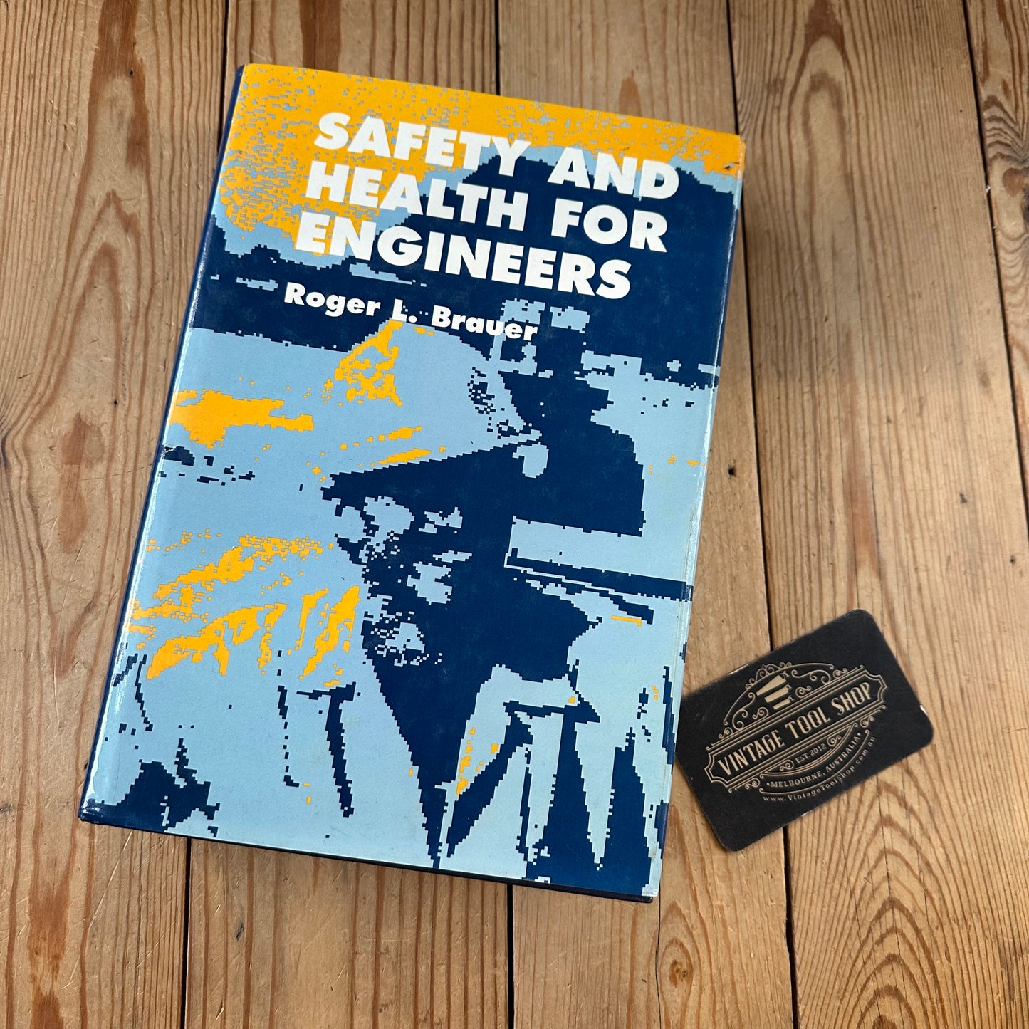 XBN53 Vintage 1990 BOOK SAFETY and HEALTH for Engineers by R.L.Brauer