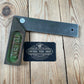 H2547 Vintage TOLEDO Japan 6” metal SQUARE