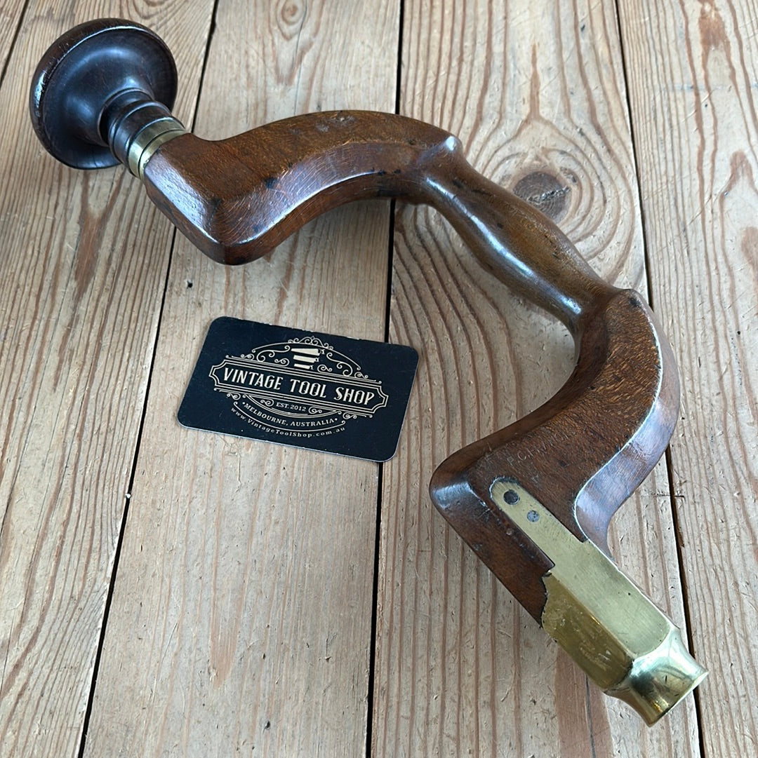 SOLD. N699 Antique BUCK of LONDON BEECH wooden BRACE