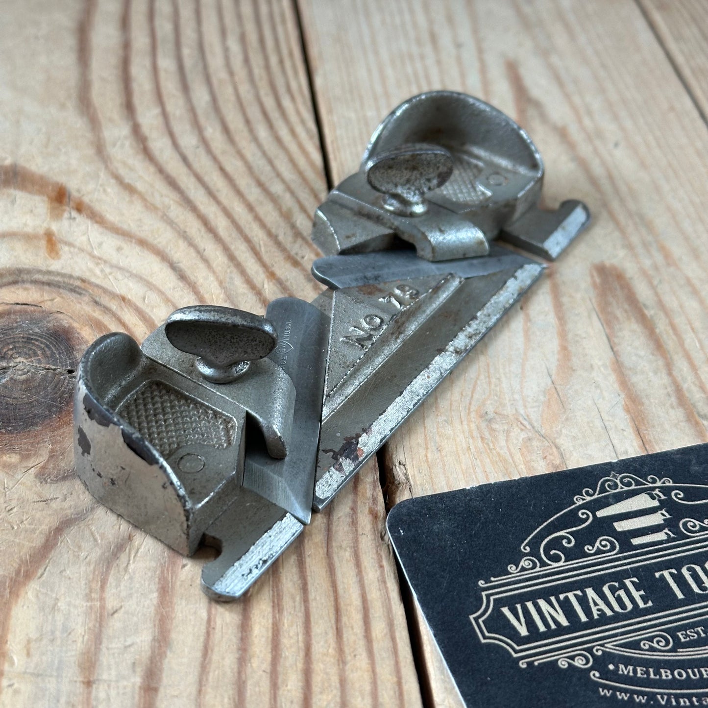 H2525 Vintage STANLEY USA Sweetheart era No.79 Side RABBET Rebate PLANE