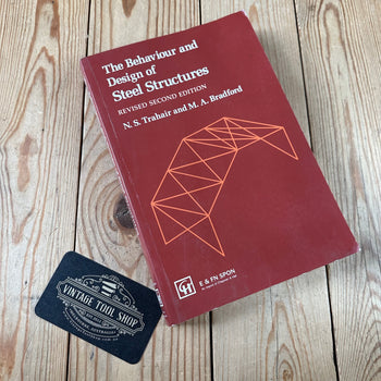 XBN3 Vintage The Behaviour and Design of Steel Structures 1994 2nd revised edition by N.S.Trahair & M.A.Bradford