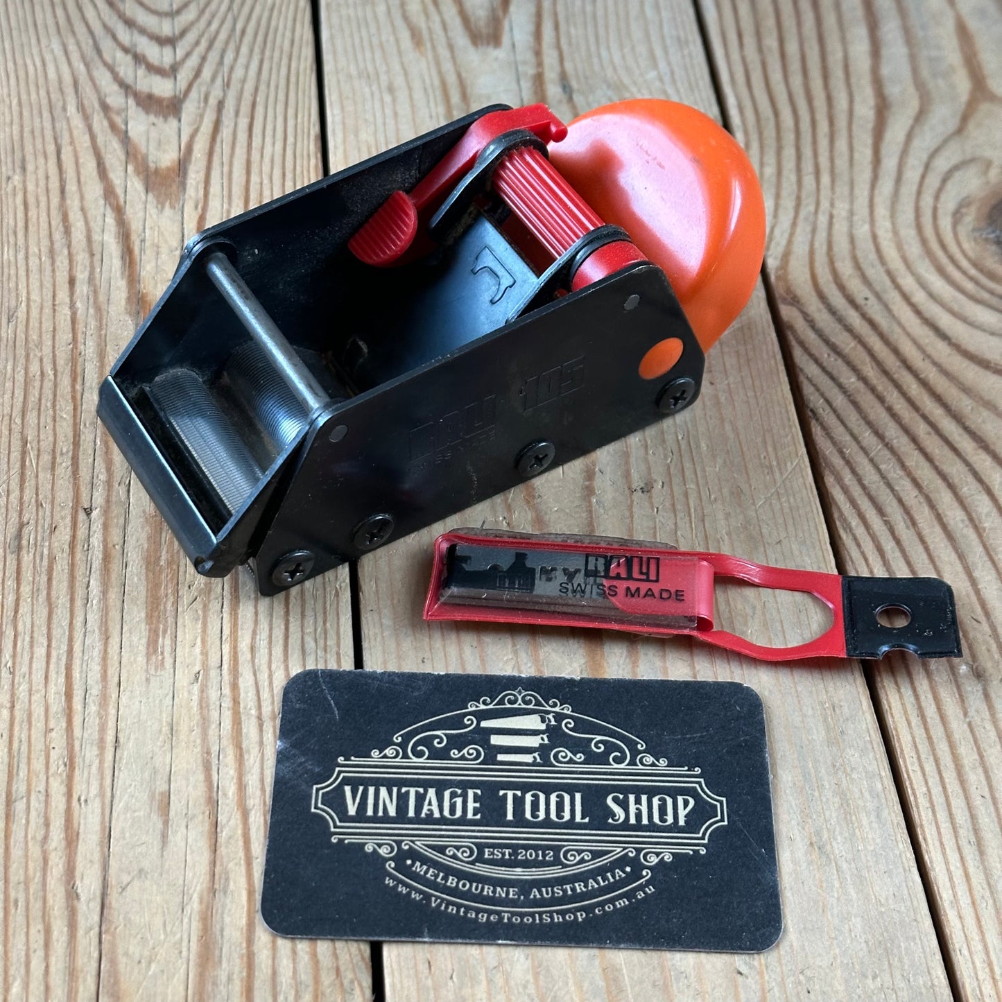 N1705 CHIC! Contemporary RALI No.105 SWISS BLOCK PLANE + 7x NEW BLADES