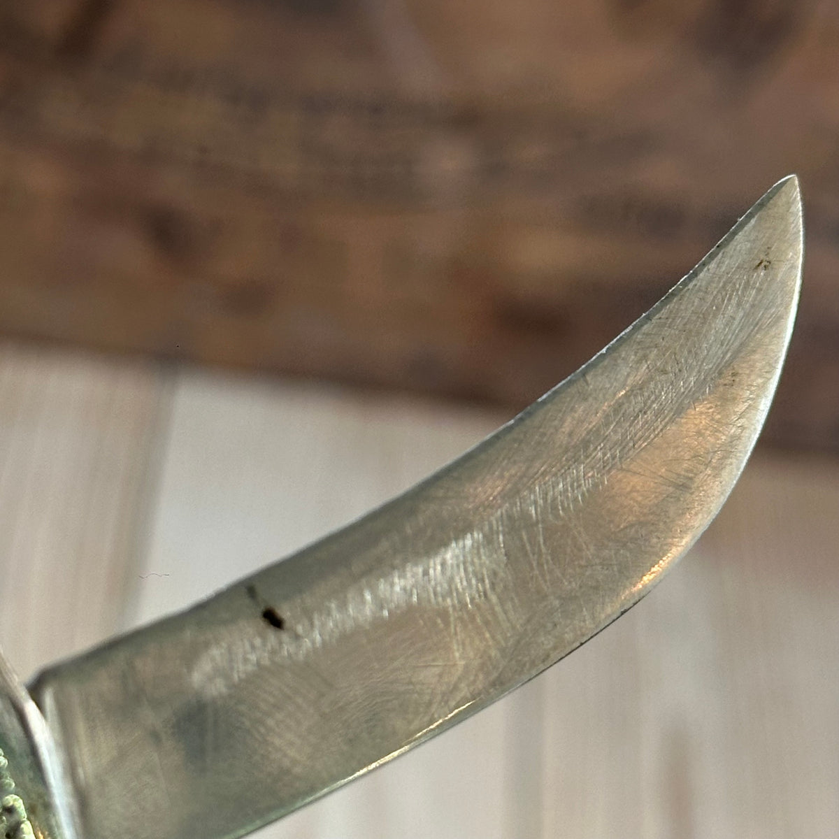 K66 COOL! Vintage Sheffield made England HAWKSBILL folding pocket KNIFE