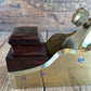 SOLD H834 Contemporary RON BRESE USA Brass & Rosewood INFILL PLANE