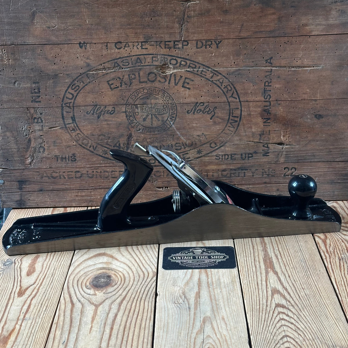 H2610 TIDY! Vintage STANLEY England No.6 PLANE