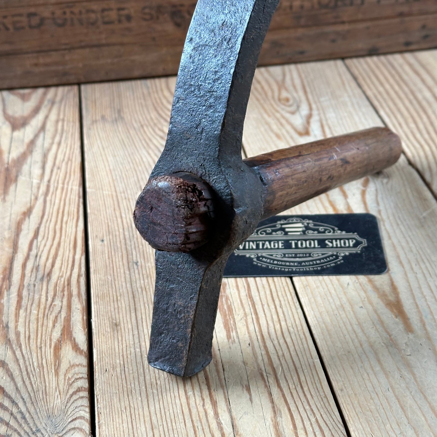 Y1742 Antique FRENCH YOKE MAKERS ADZE