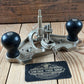 H2312 Vintage STANLEY England No.71 Router PLANE IOB