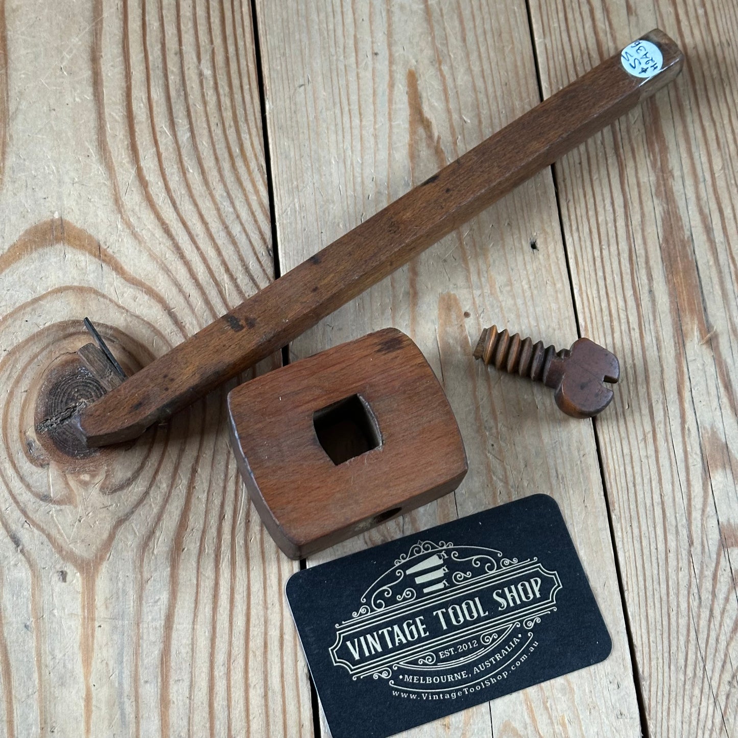 H2436 Vintage RUSTIC Slitting marking GAUGE