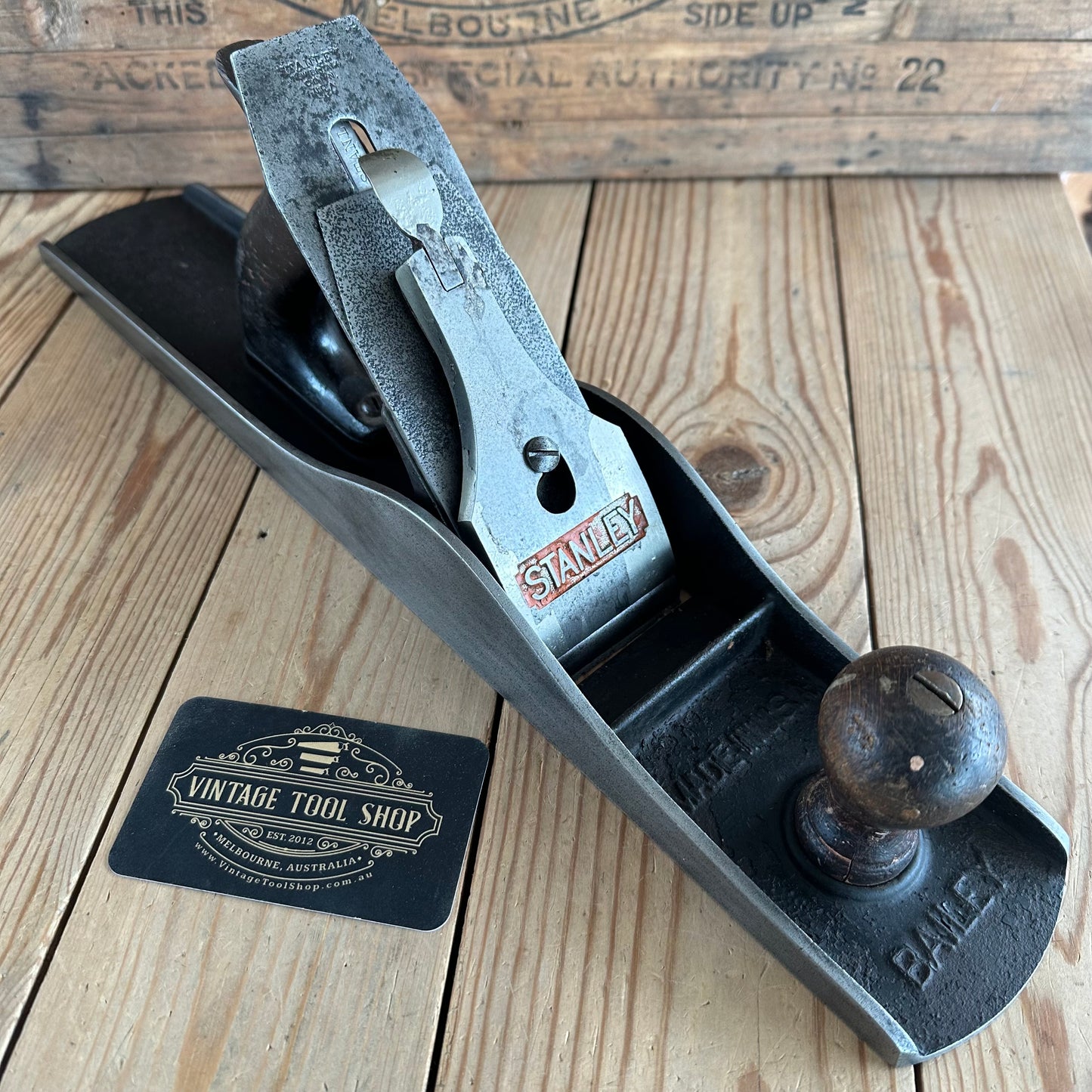 H1289 Vintage STANLEY USA No.6 jack PLANE