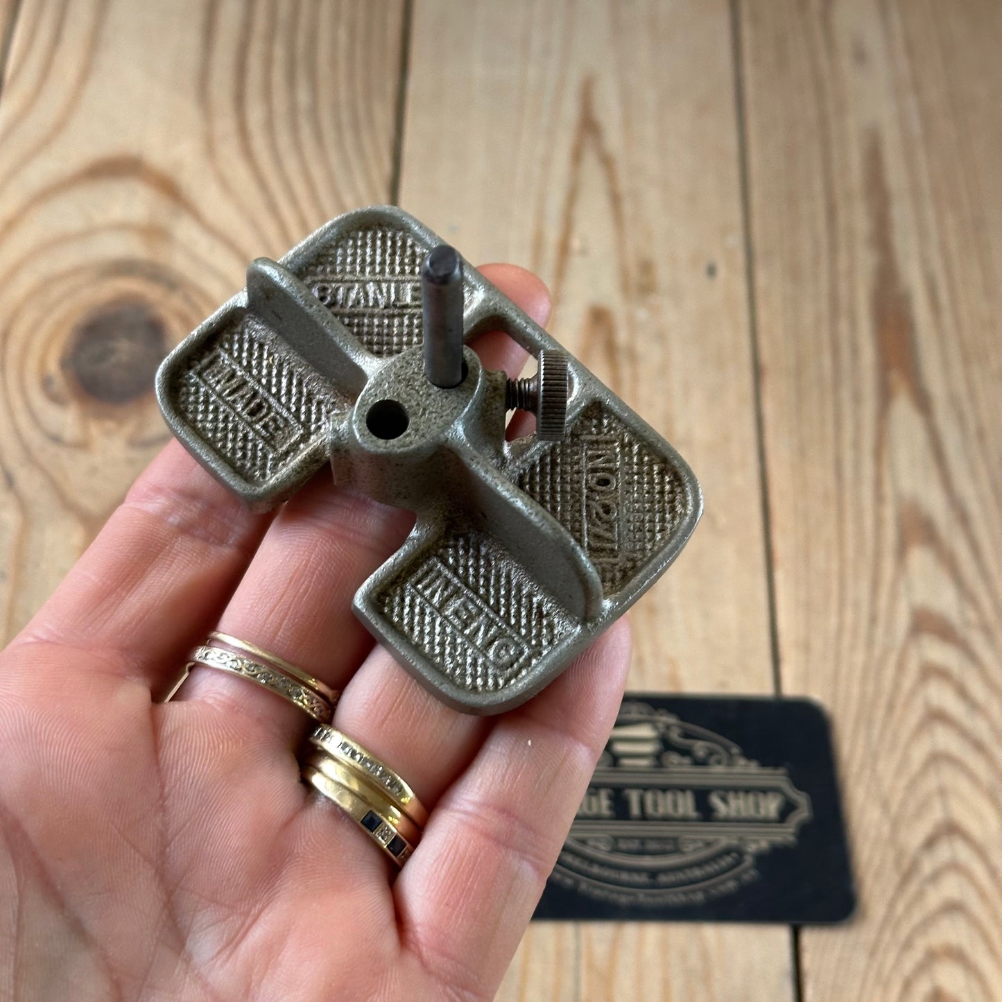 N1843 HANDY! Vintage STANLEY No.271 mini ROUTER PLANE