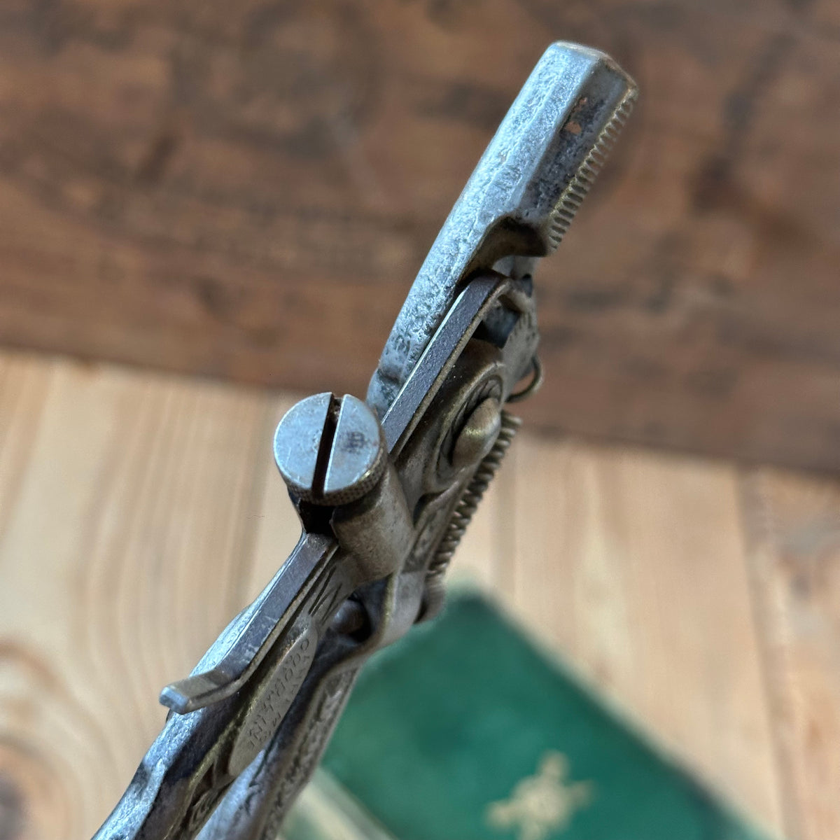 N544 Vintage AHREM’S GOODLINE Germany ORNATE SAW SET Pliers