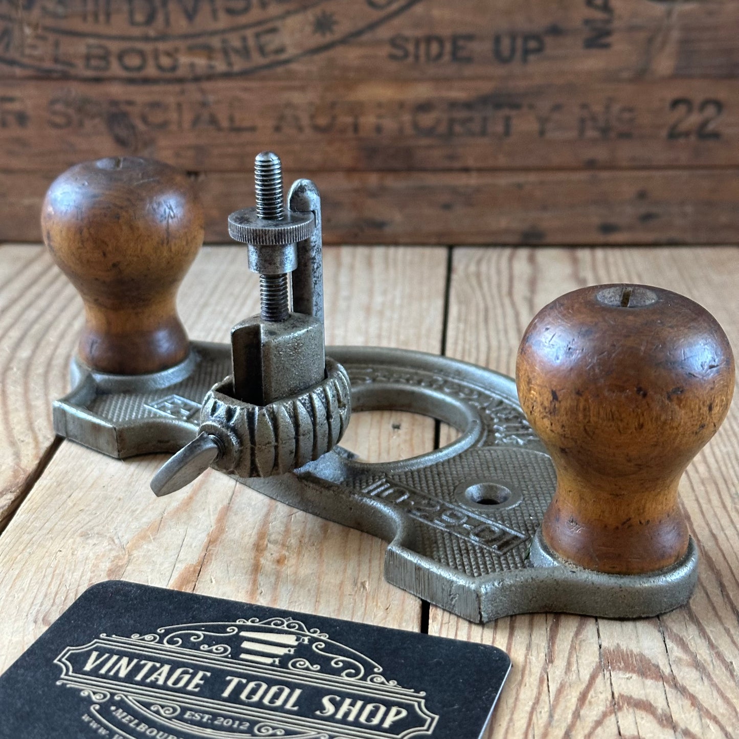 N1841 Vintage STANLEY USA No.71 & 1/2 Router PLANE