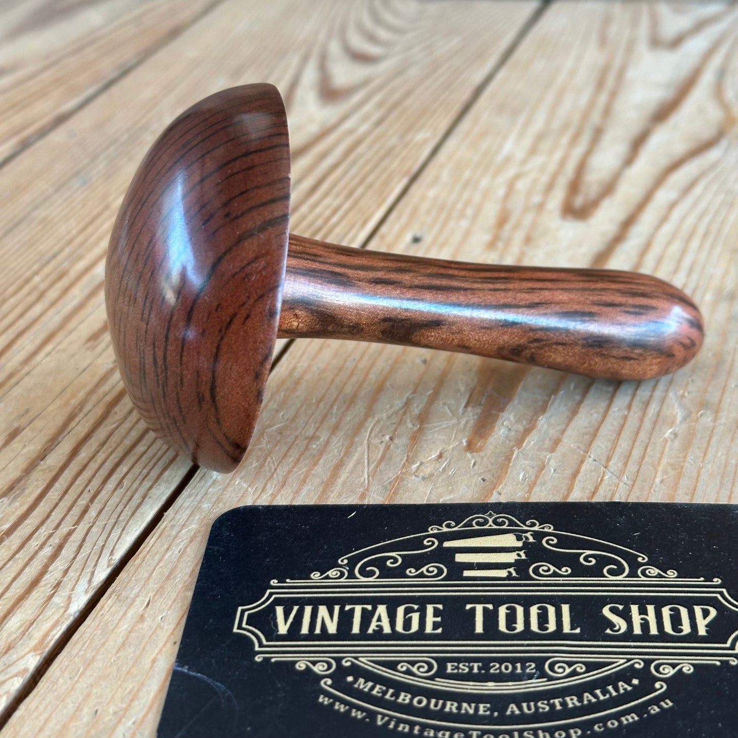 TS24-TS33 Australian made NEW! Tiger Myrtle DARNING MUSHROOM mending tool