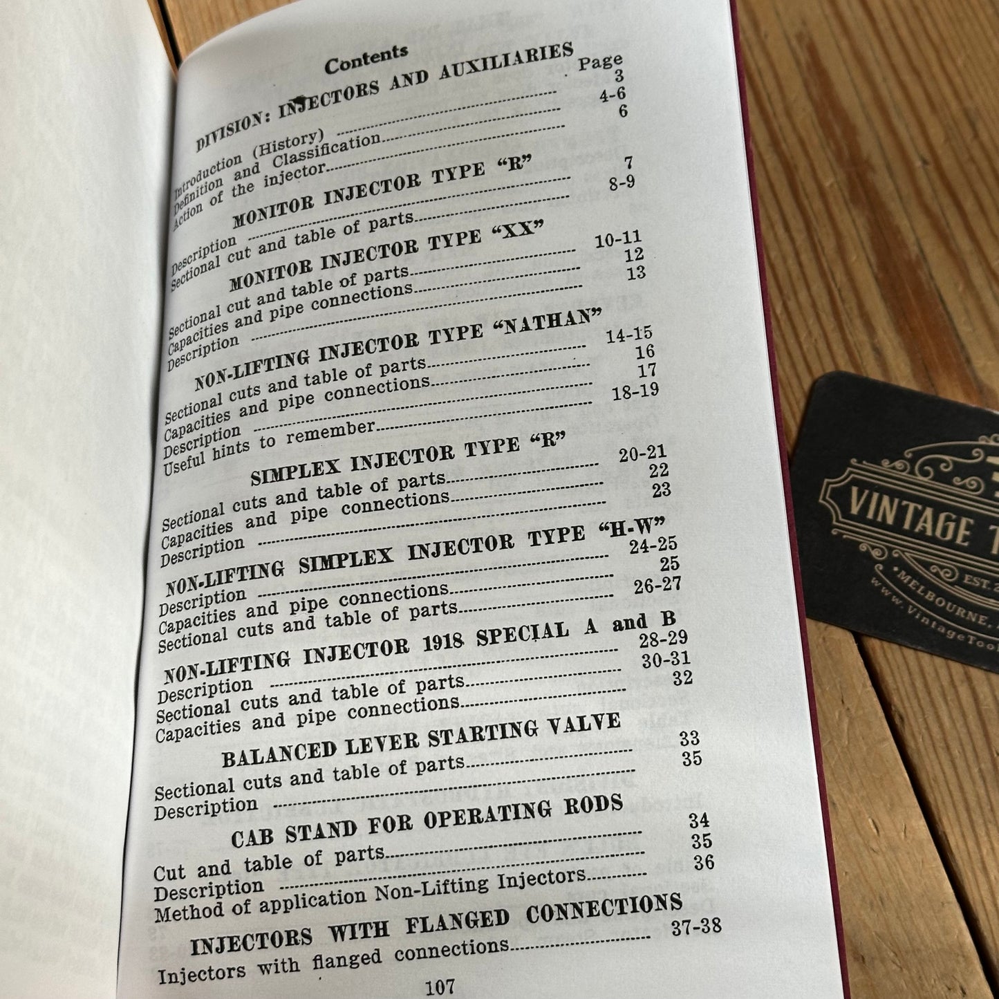 XBN161 Vintage BOOK INJECTIONS, HYDROSTATIC LUBRICATORS and other important LOCOMOTIVE ACCESSORIES by L.Kassander