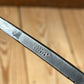 H2034 Vintage HERRING BROTHERS England 17mm Reverse Bent Fishtail Carving CHISEL