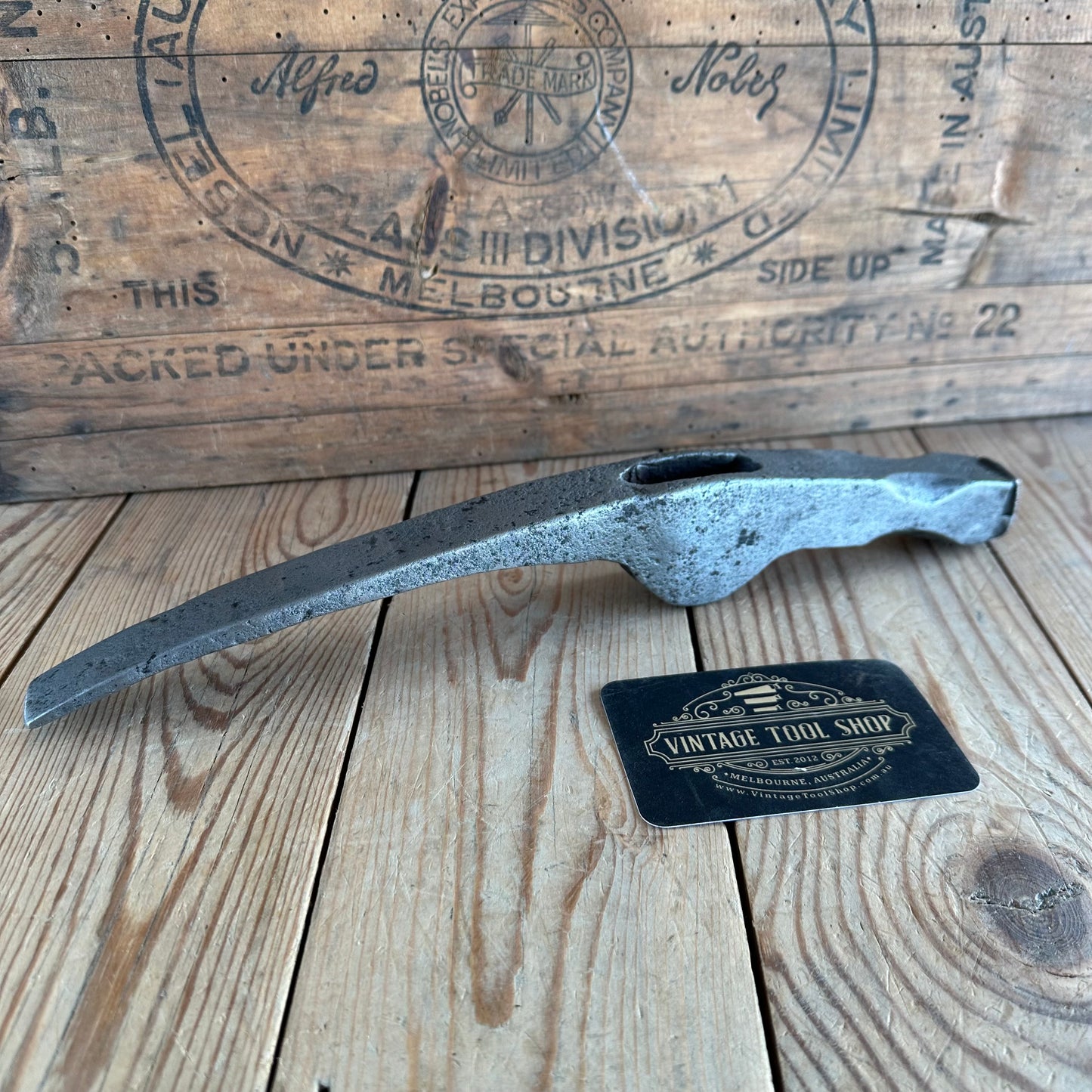 Y1790 Antique FRENCH masons HAMMER HEAD