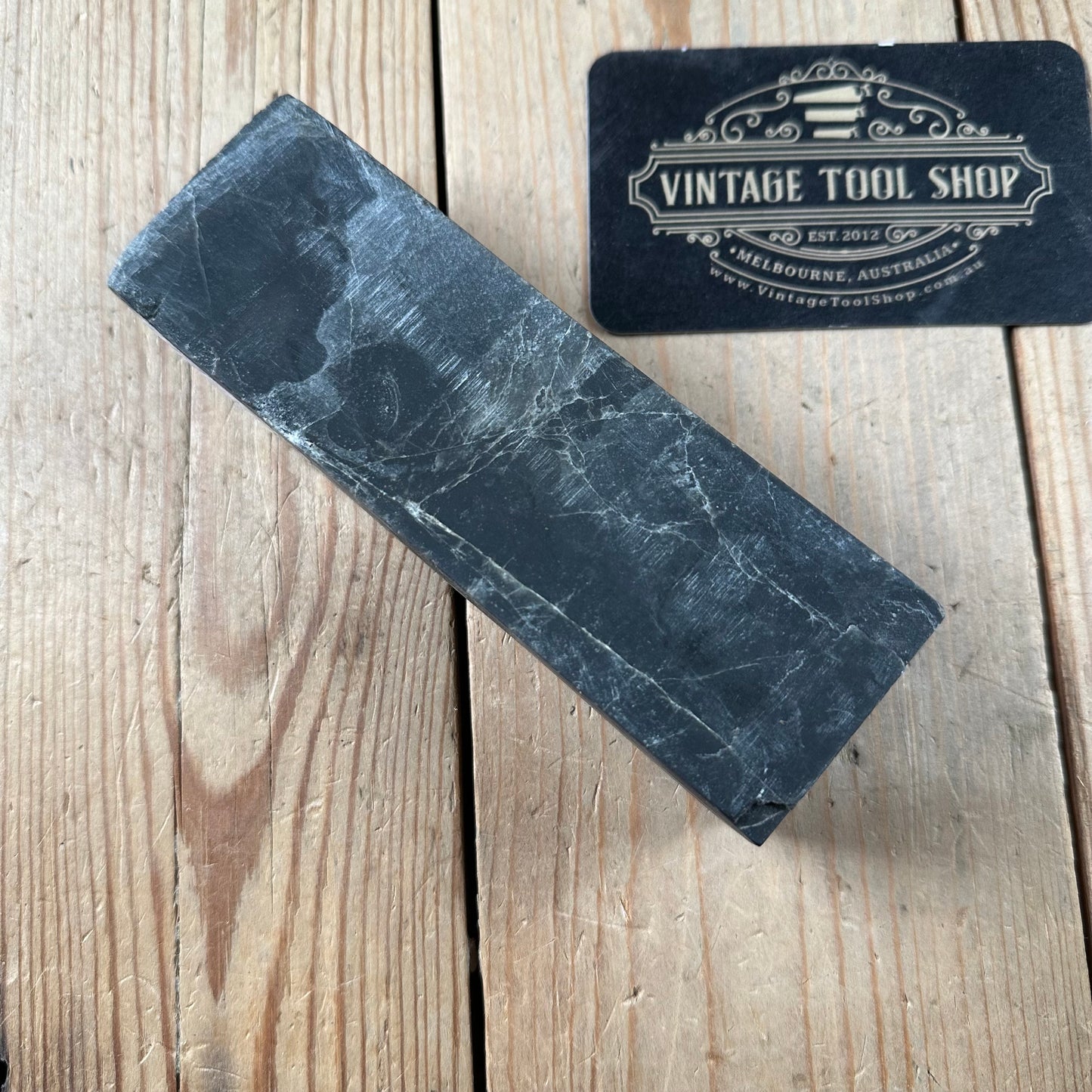 A379 Vintage BROWN TURKEY STONE of the Levant Natural Sharpening OILSTONE