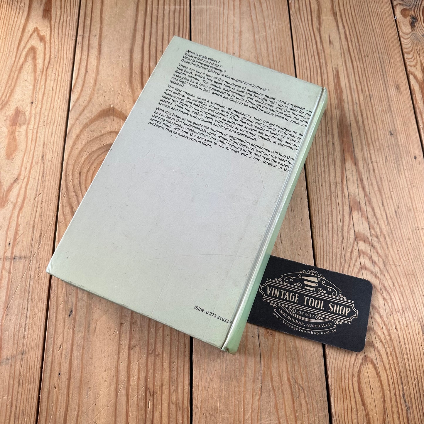 XBN86 Vintage 1981 BOOK MECHANICS OF FLIGHT by A.C.Kermode