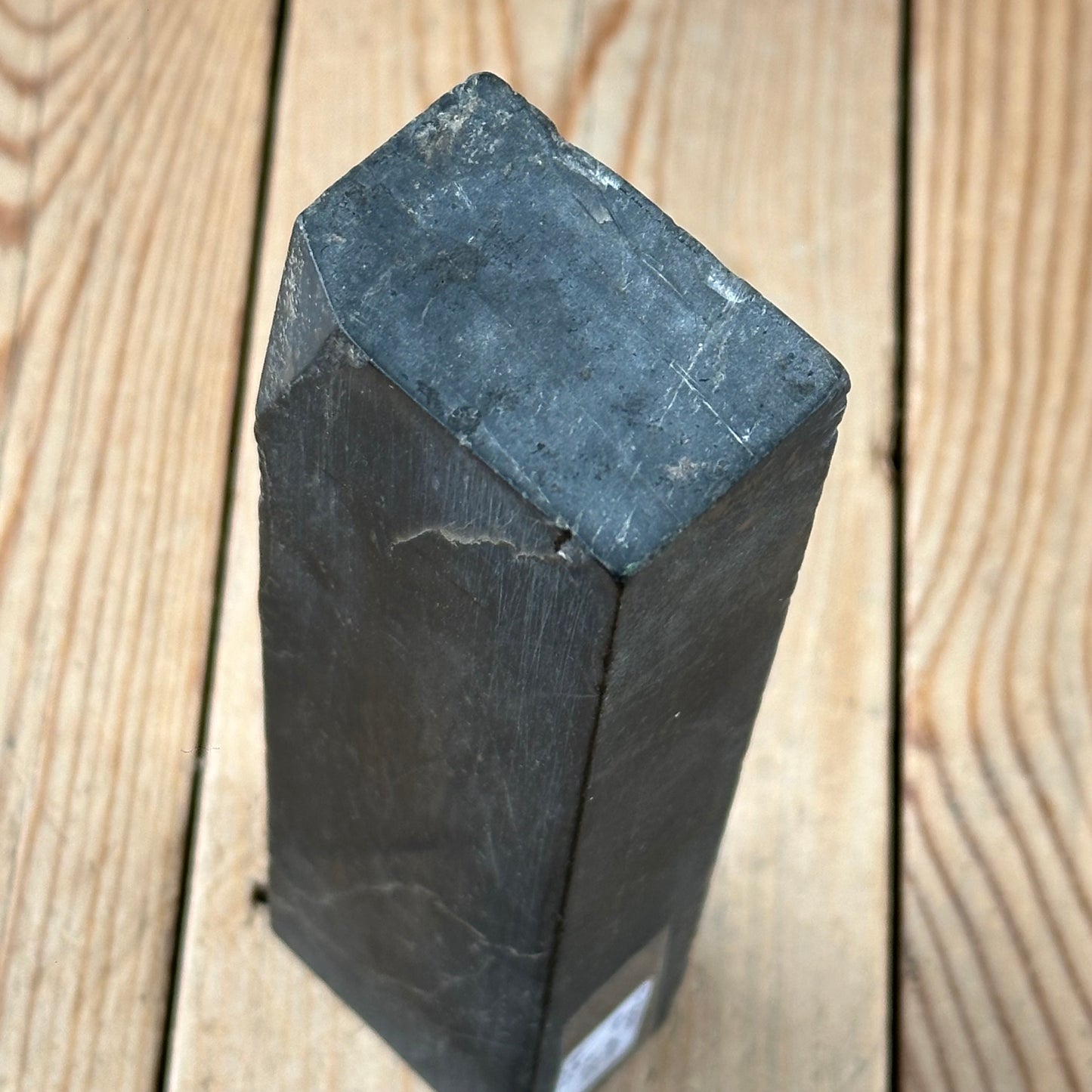 A390 Vintage BROWN TURKEY STONE of the Levant Natural Sharpening OILSTONE