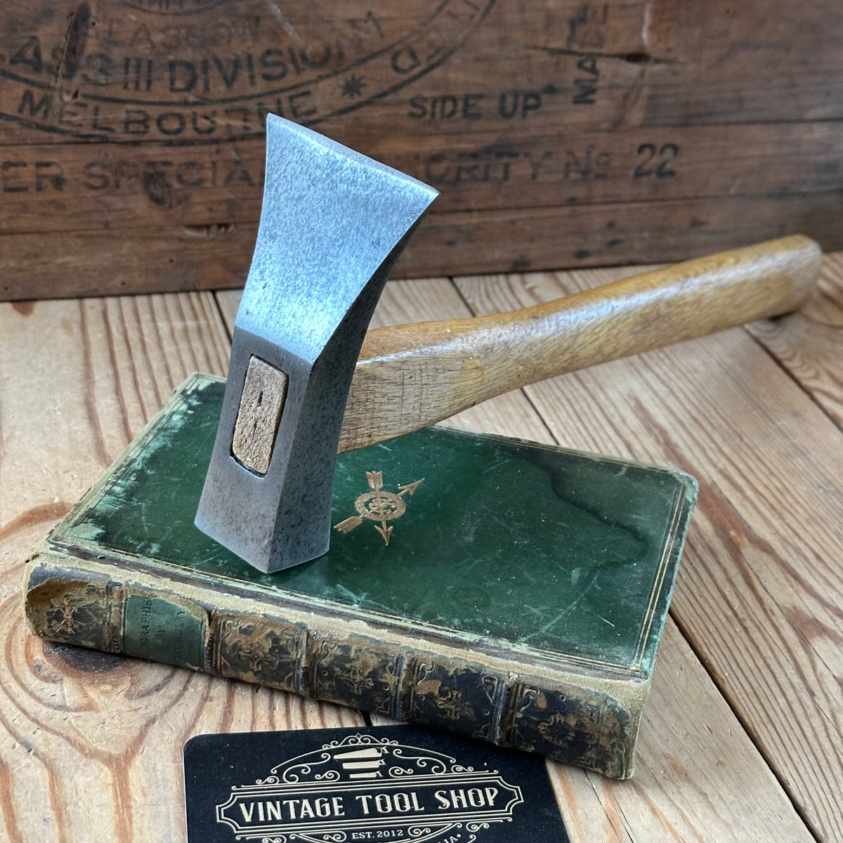 N1859 Vintage ADZE HAMMER Carving