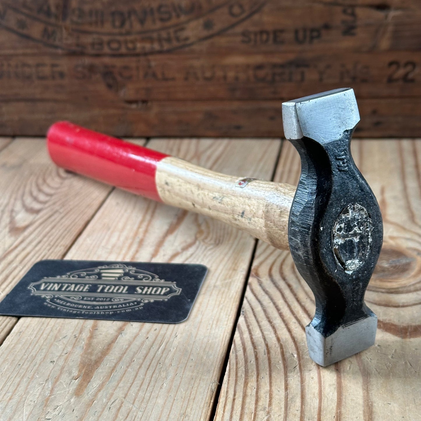 SOLD. D1841 Vintage WHITEHOUSE England Jewellers Metalworking HAMMER