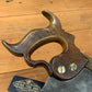 SOLD S497 Vintage SHARP! Premium Quality 1880s MELHUISH London 14” 12ppi RIP tenon brass back SAW BACKSAW