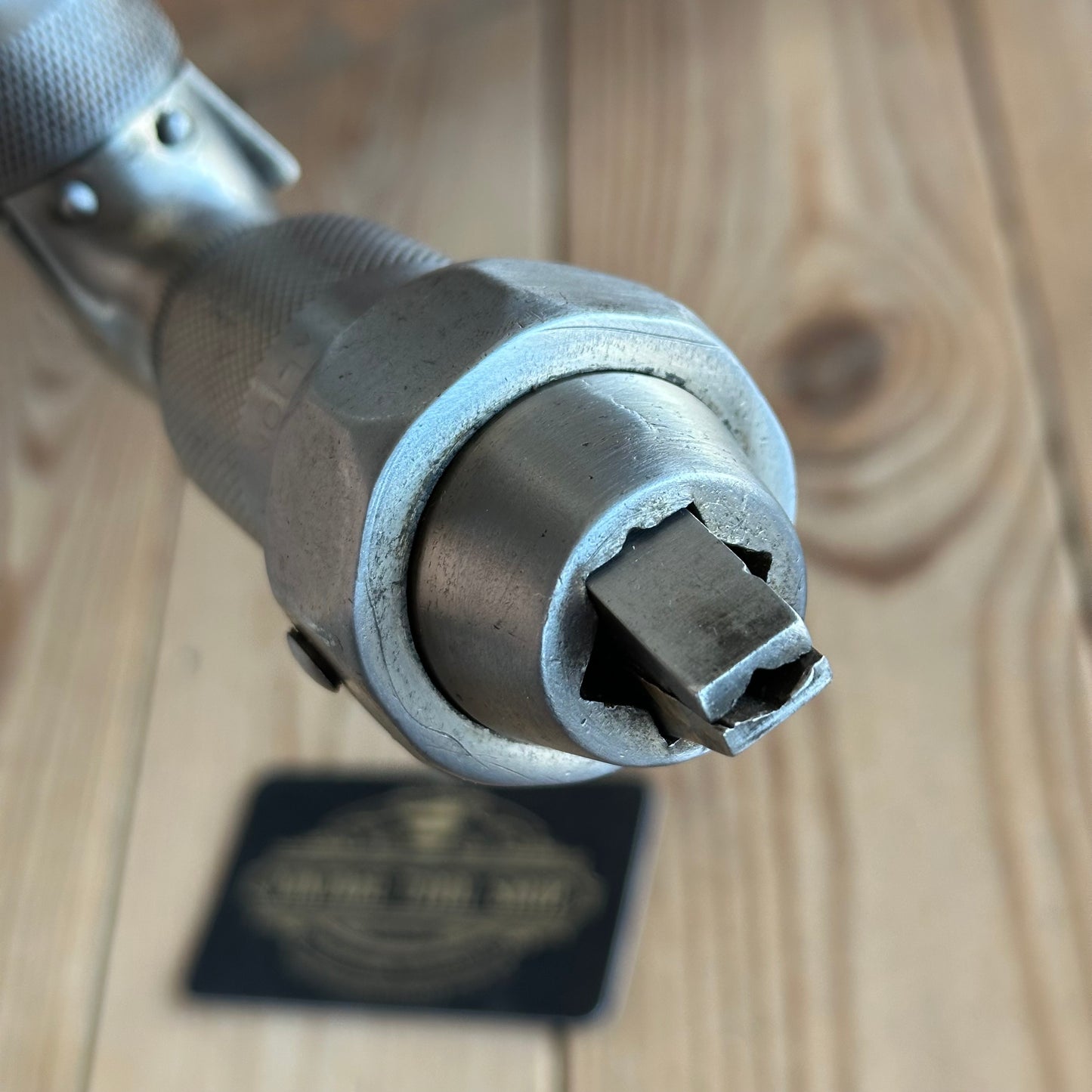 H2075 Vintage MILLERS FALLS USA No.1772 10” BRACE Cocobolo handles