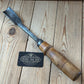 D1889 ANCIENT! Large Antique 35mm EUROPEAN GOUGE Carving CHISEL