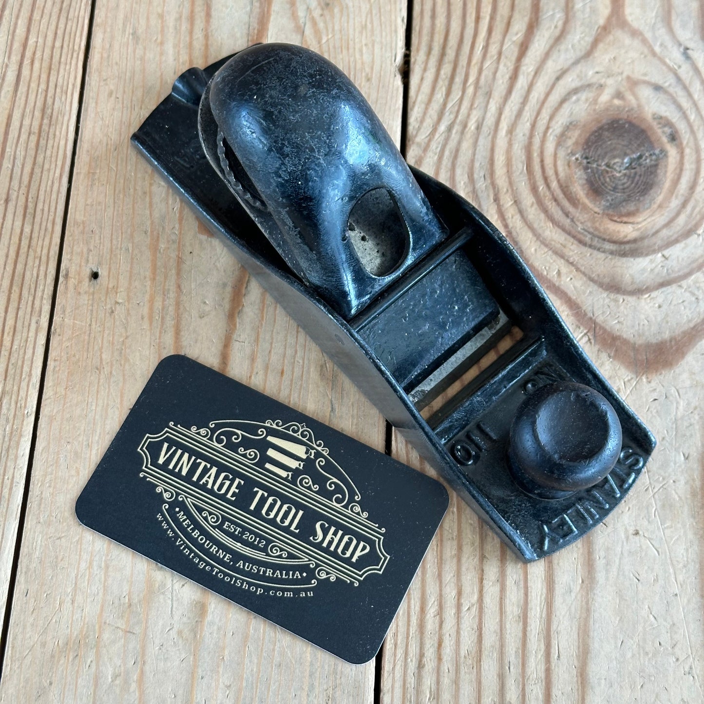 H864 Vintage STANLEY USA No.110 Block PLANE