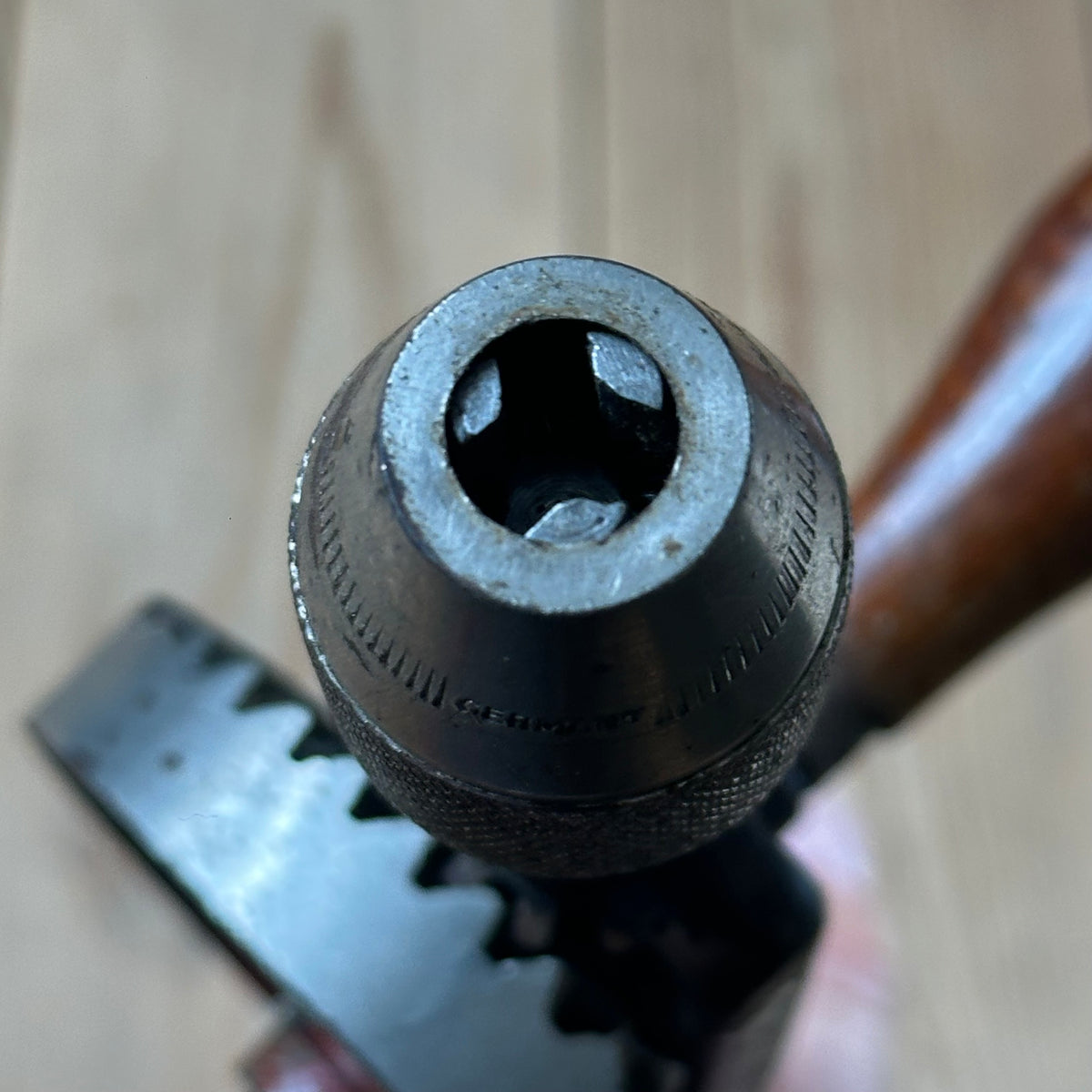 H2607 Vintage AHREMS Goodline German HELICAL GEAR Double Pinion DRILL