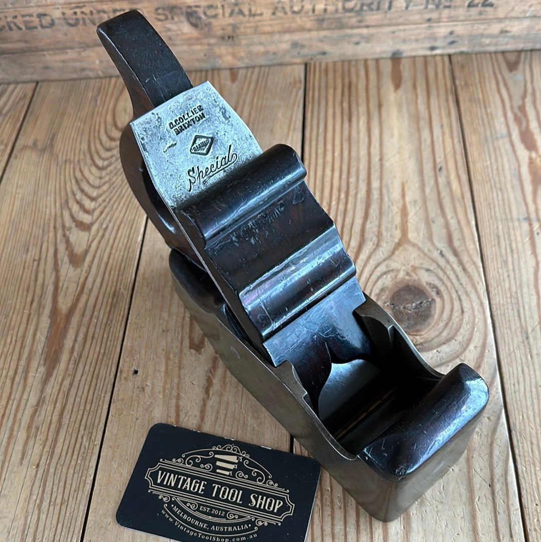 SOLD N644 GORGEOUS! Antique FANCY CAST infill SMOOTHING plane