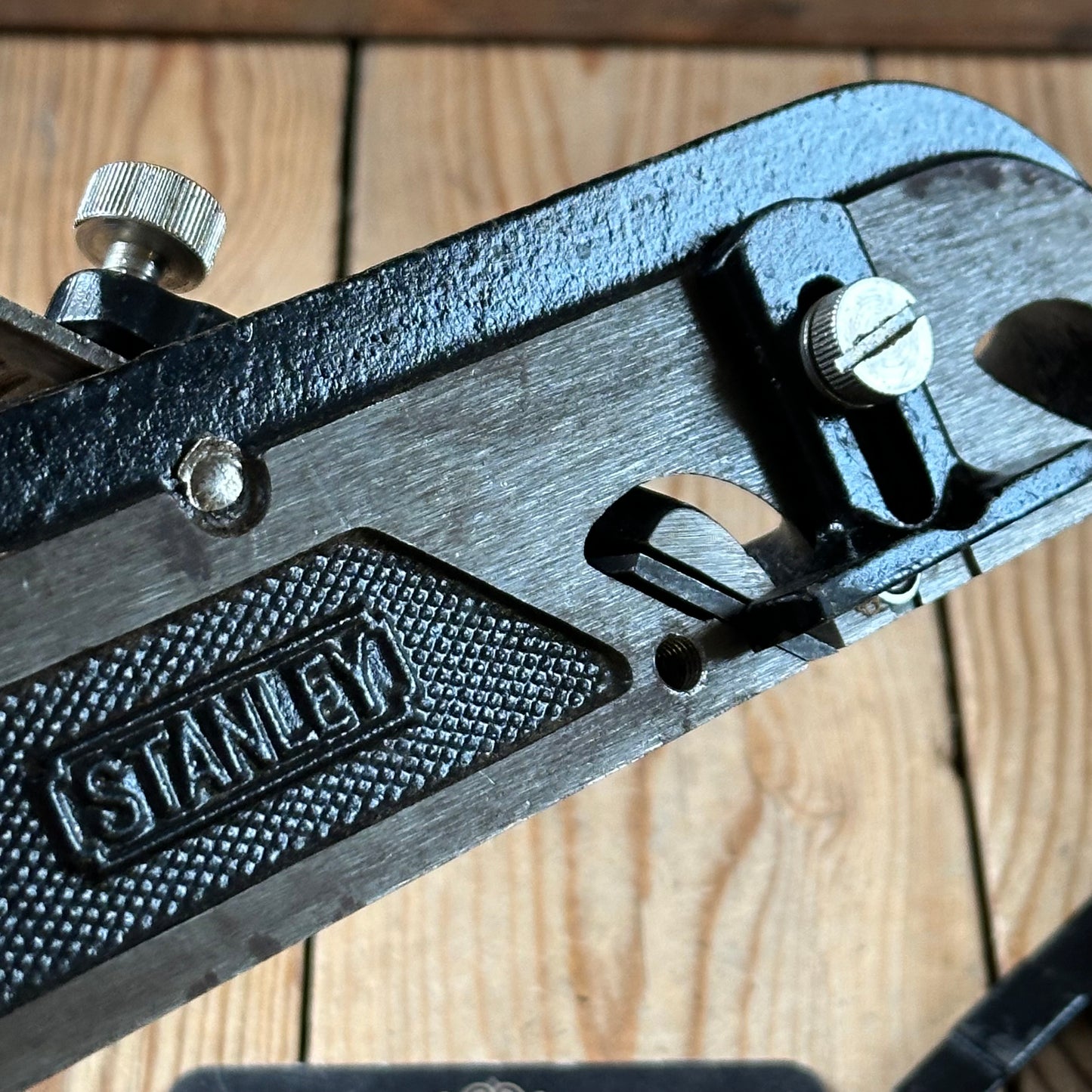 H2408 Vintage STANLEY England No.78 Duplex REBATE Rabbet PLANE IOB