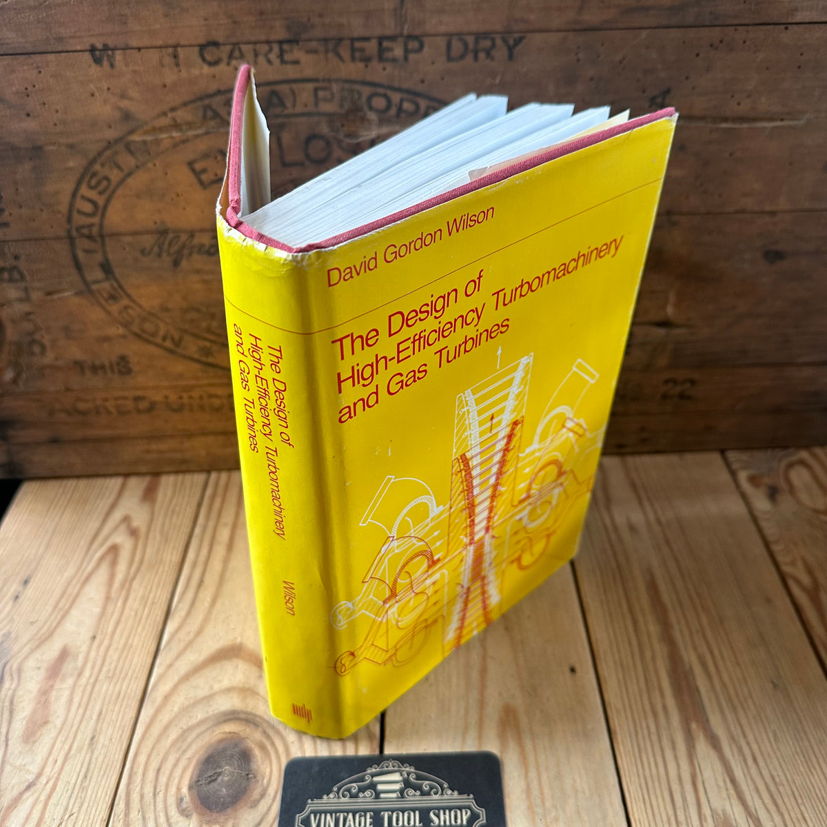 XBN214 Vintage BOOK The DESIGN of HIGH-EFFICIENCY TURBOMACHINERY and GAS TURBINES by D.G.Wilson