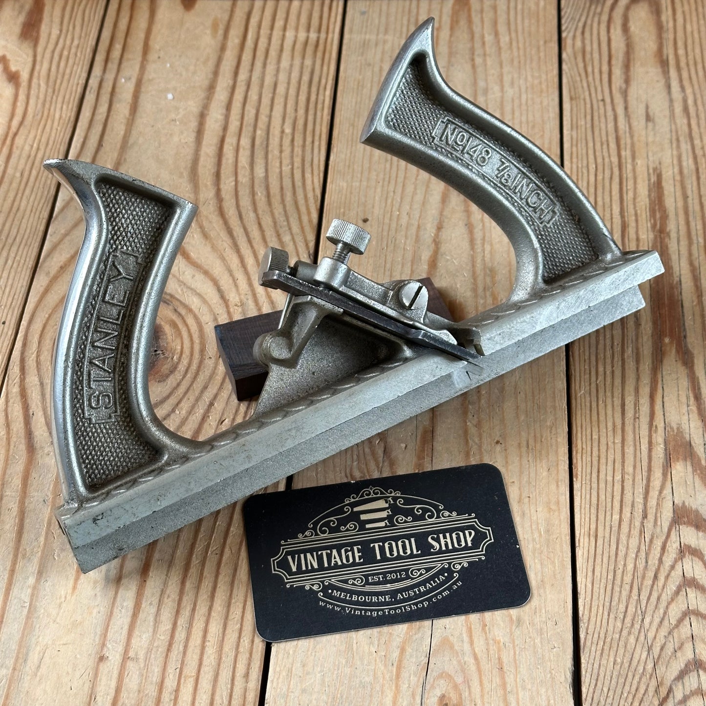 H2561 HANDY! Vintage STANLEY USA No.148 7/8” Tongue & Groove Sweetheart era PLANE