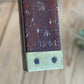 N1981 Vintage MARPLES 1941 DD mahogany & brass BEVEL