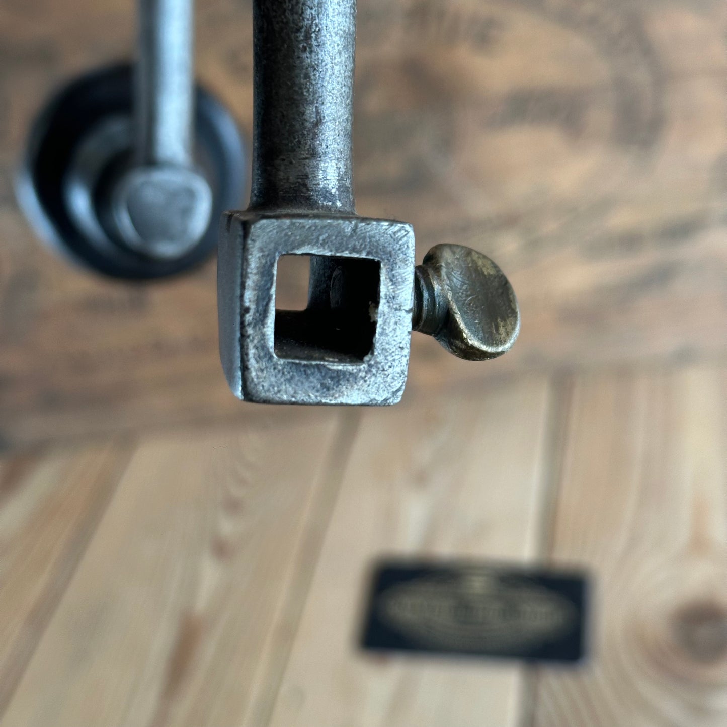 T9019 Antique FRENCH Early Style BRACE Ornate Handle Drill