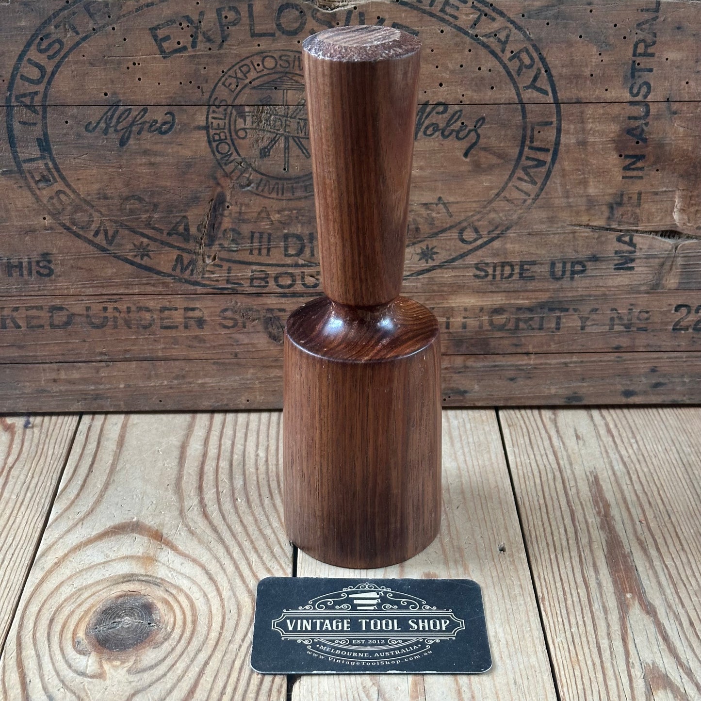 TR213 NEW! Tasmanian Blackwood WOODEN carvers MALLET by Tony Ralph