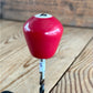 TR134 Repurposed tiny cherry Red No.7 POOL BALL awl by Tony Ralph