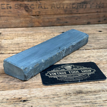 A386 Vintage SCOTTISH Blue Water of Ayr Razor BARBER HONE sharpening stone waterstone