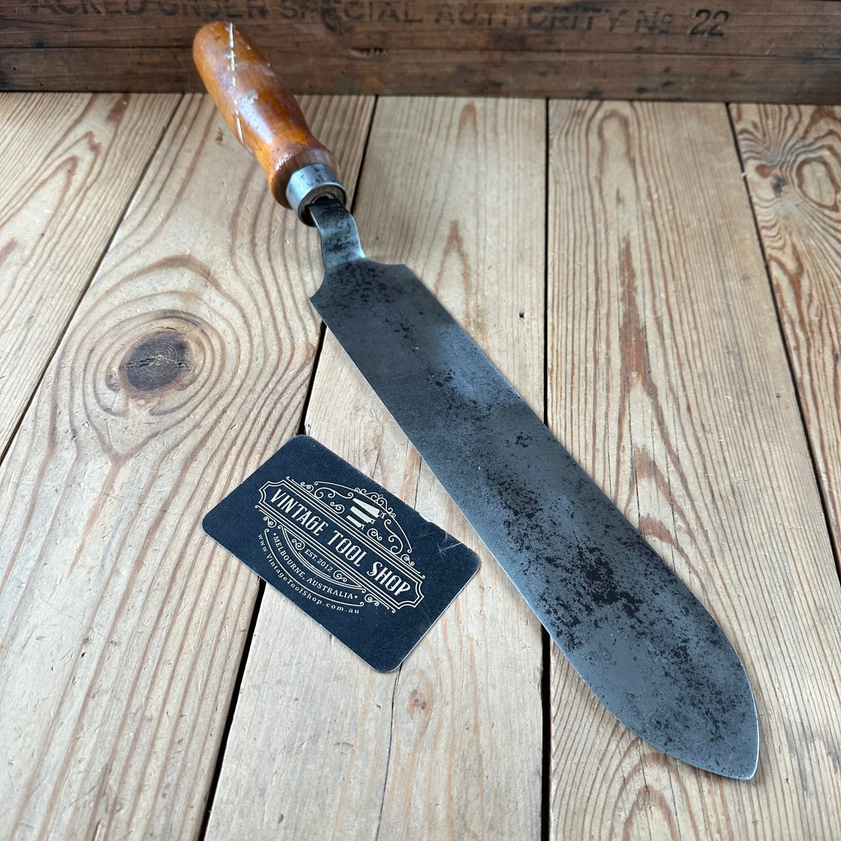 H2593 Vintage Beekeepers Apiarist UNCAPPING Honey KNIFE