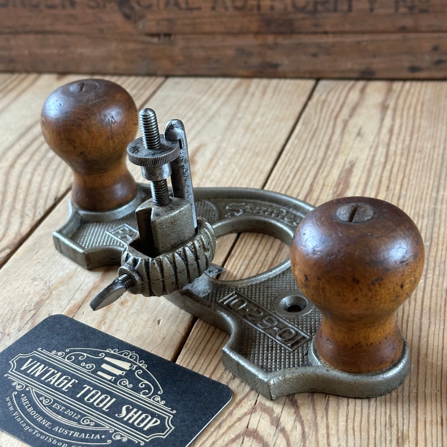 N1841 Vintage STANLEY USA No.71 & 1/2 Router PLANE