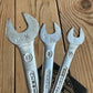 H1824 Vintage set of 6 AHREM Goodline Germany AF & METRIC SPANNERS