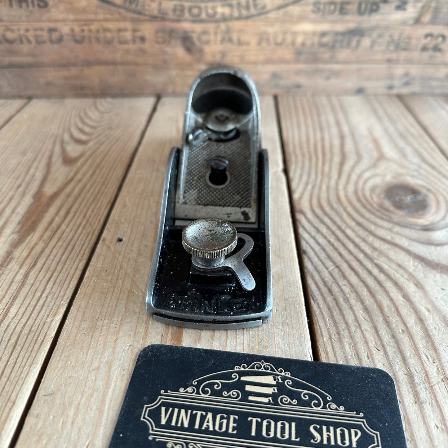 N1267 Vintage STANLEY USA No.17 BLOCK PLANE