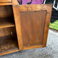 H2384 Vintage shabby chic FEDERATION era PINE kitchen cabinet CUPBOARD