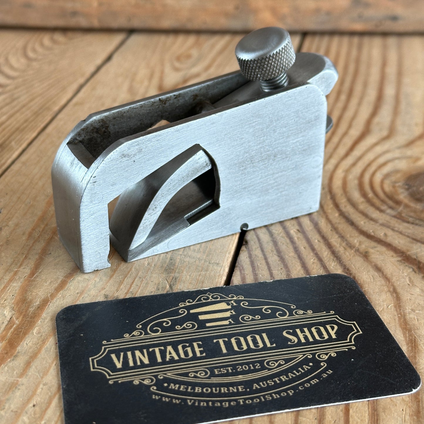 D1562 Vintage User or Workshop Made Bullnose Rebate PLANE