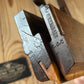 H2421 HANDY! Antique pair of mixed SIDE SNIPES wooden Moulding PLANES