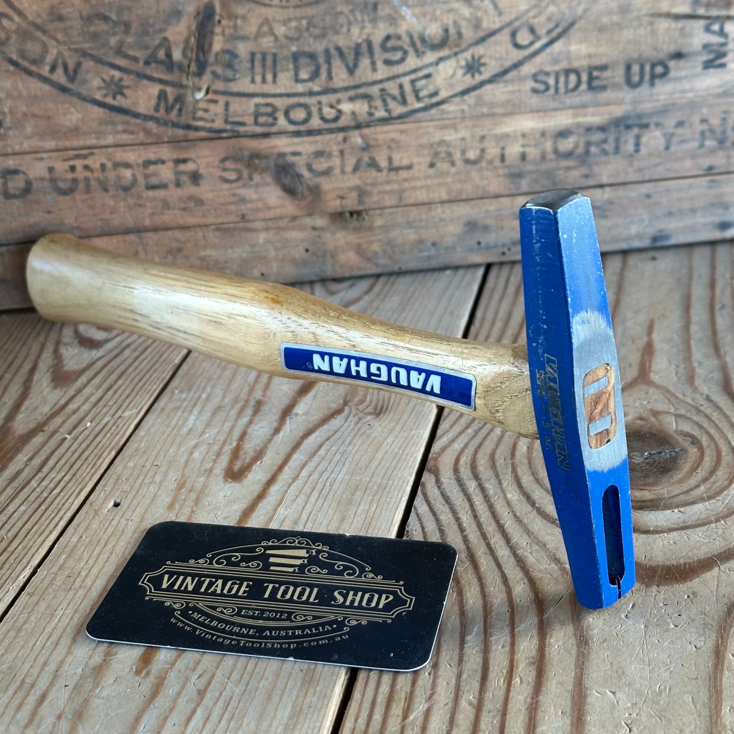 H2138 Vintage magnetic UPHOLSTERY HAMMER